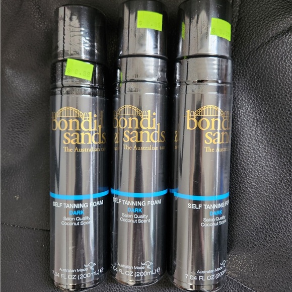 3x Bondi Sands Dark Self Tanning Foam Coconut Scent 3 pack 7.04 oz SEALED - Picture 1 of 2